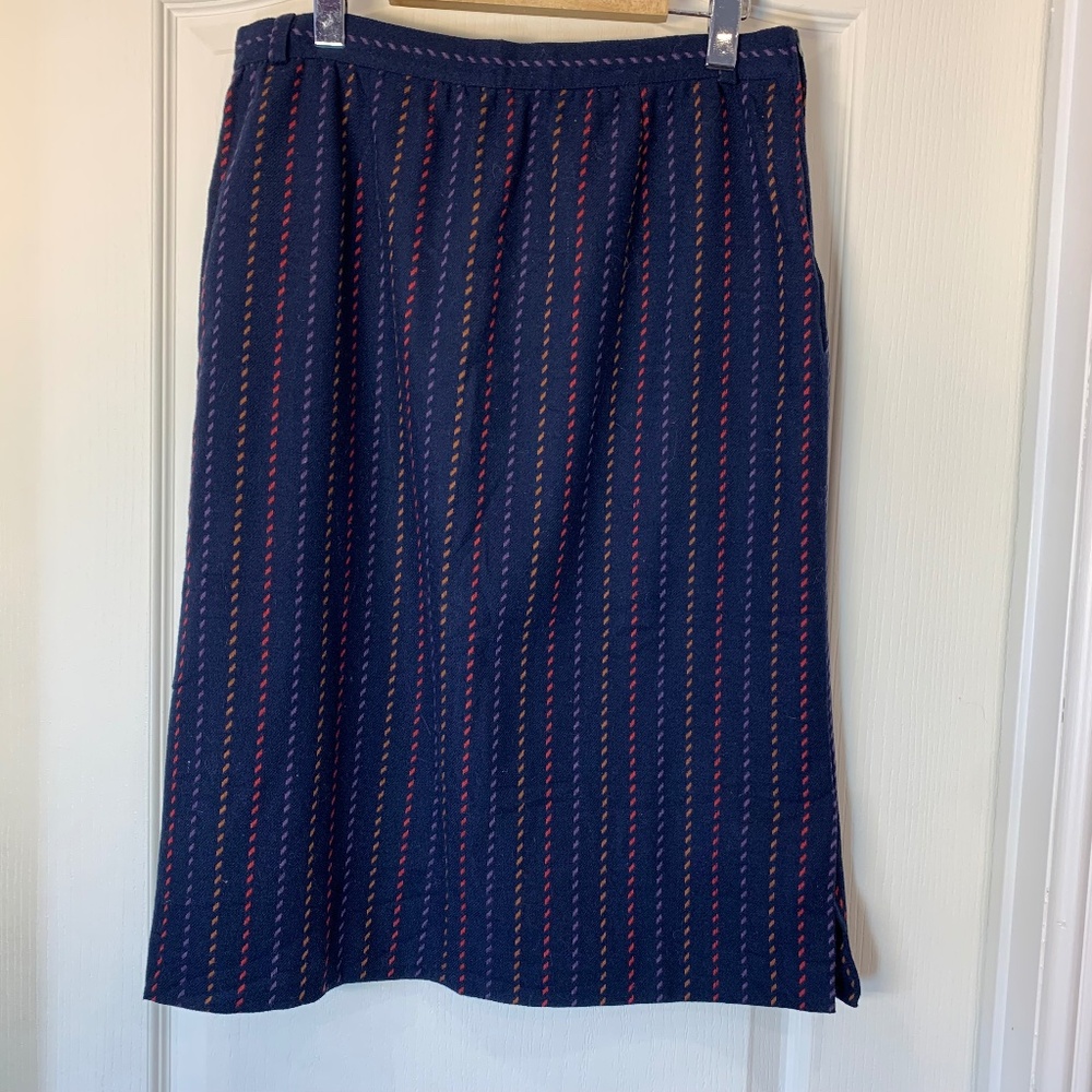 Luisa Spagnoli Elegantia Vintage‎ Wool Skirt – Made in Italy